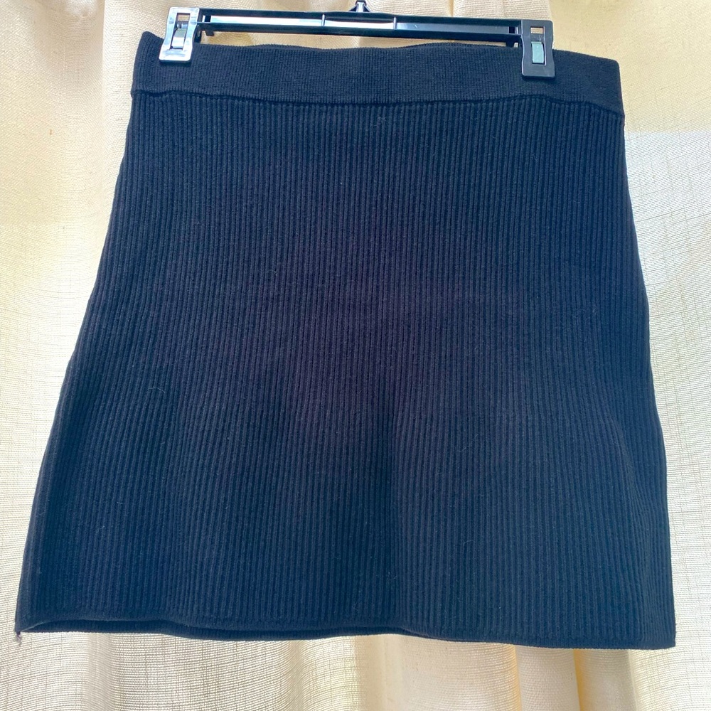 Free People Rib Knit Skirt